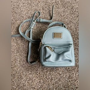 Small Mini Blue Girls Backpack